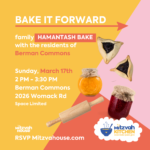 Bake It Forward Hamantash Bake