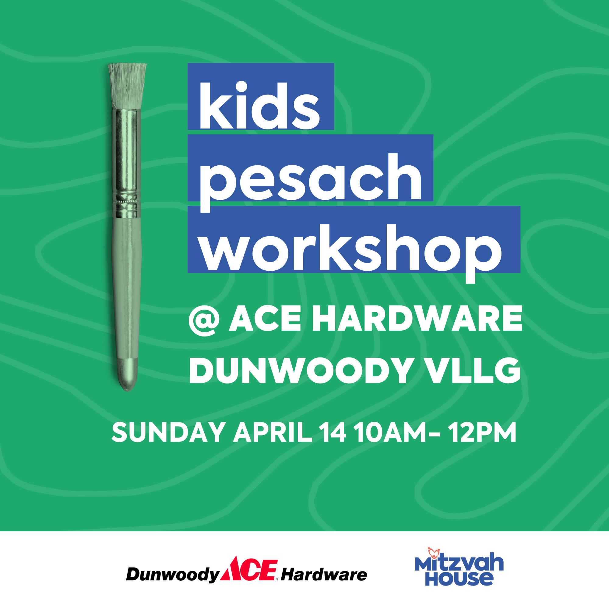 Kids' Pesach Workshop @ ACE Hardware