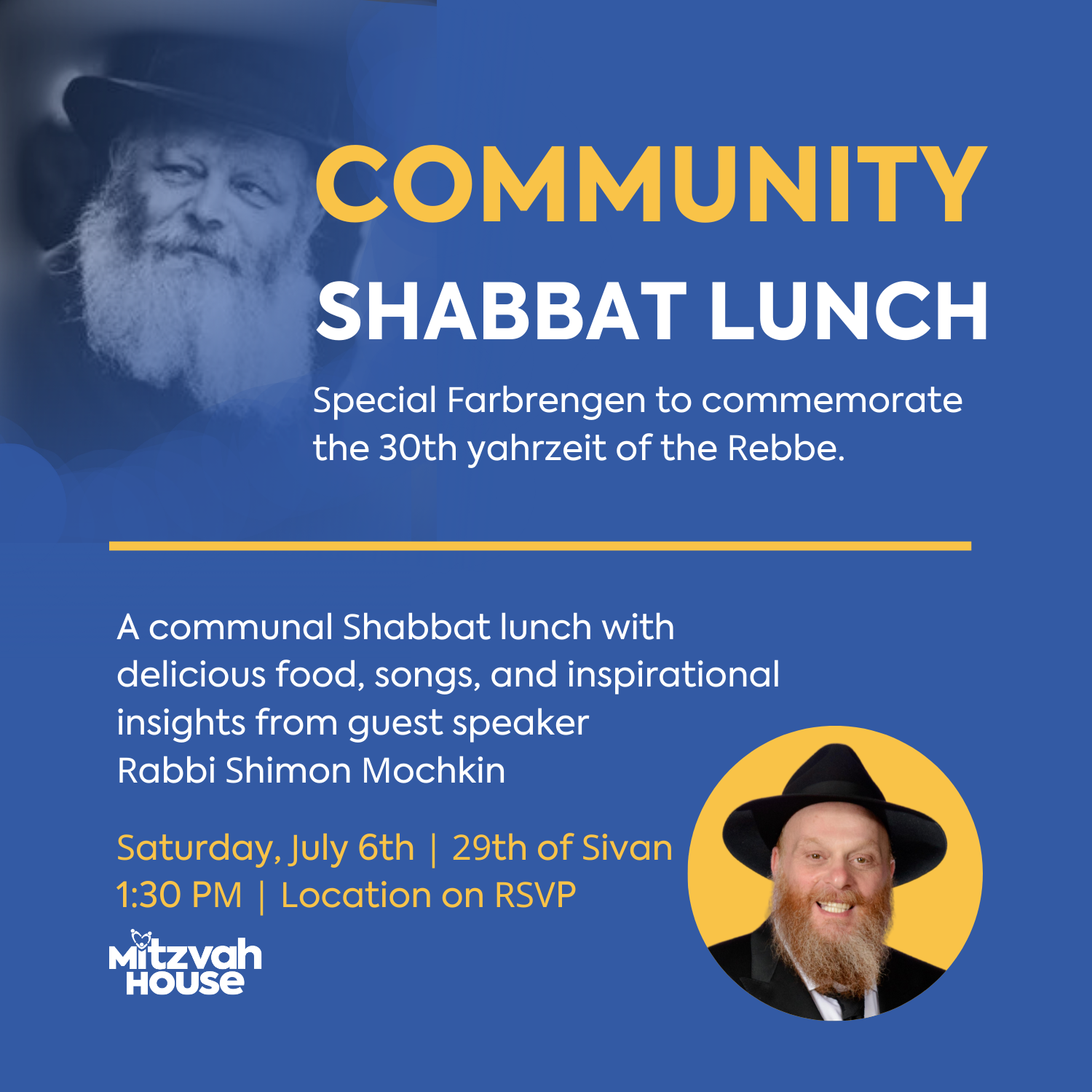Community  Shabbat Lunch