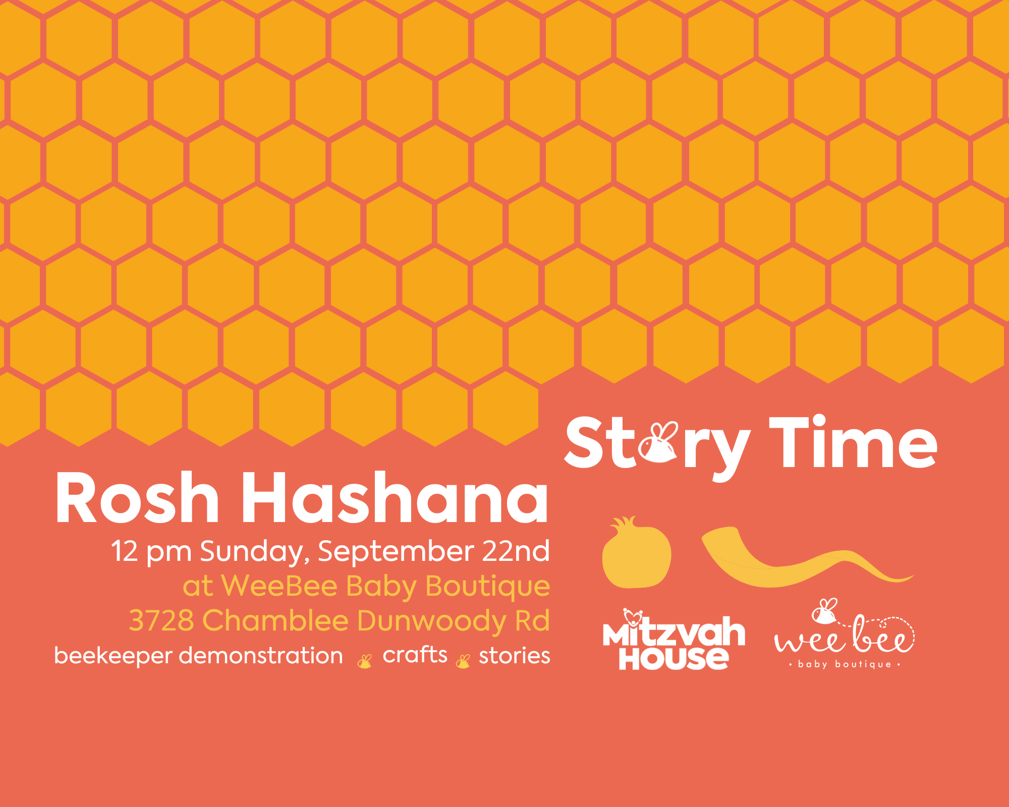 Rosh Hashana Story Time + Beekeeping