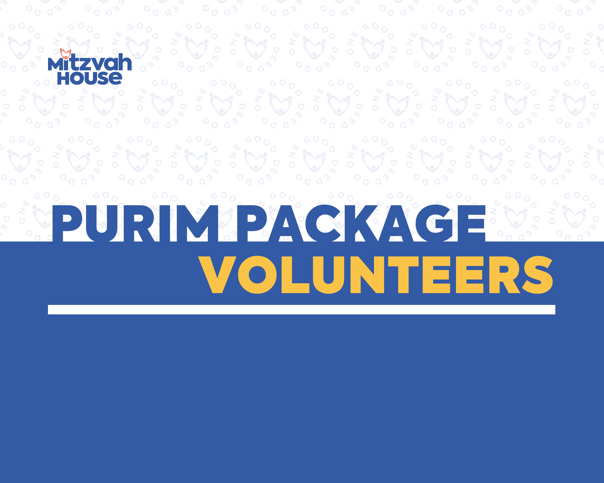 Purim Mitzvah Volunteers