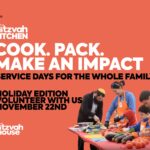 Mitzvah Kitchen Volunteering Holiday Edition