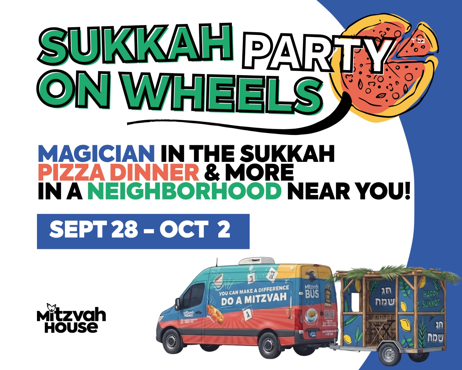 Sukkah Party on Wheels