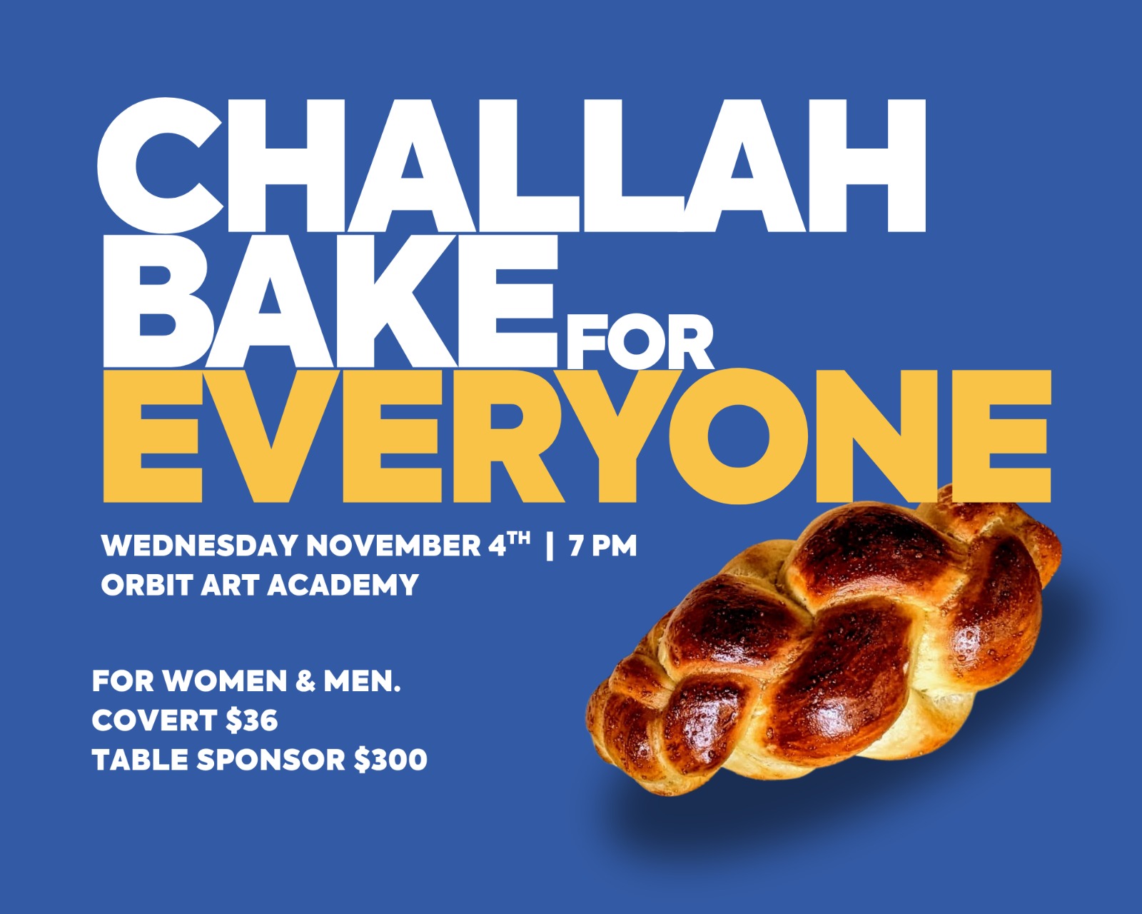 Challah Bake for Everyone