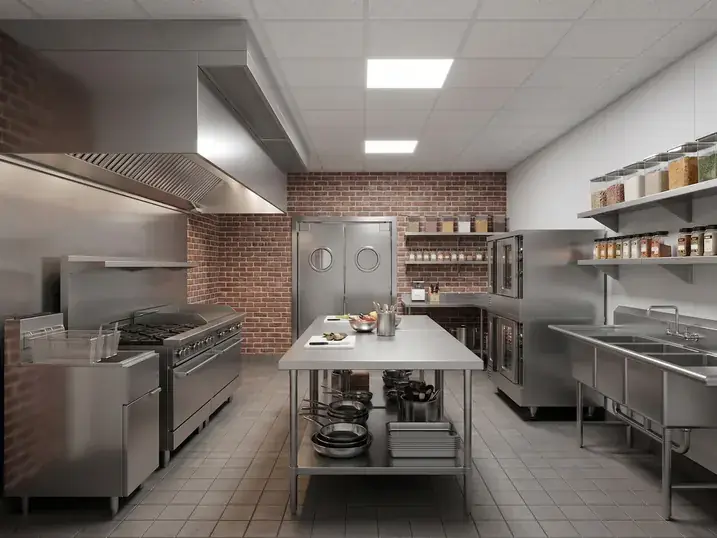 Working Kitchen (rendering)